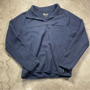 J. Crew Nordic Men’s 1/4 zip Pullover Long Sleeve Size M